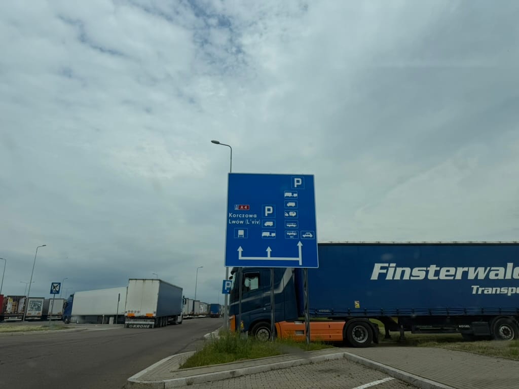 🇺🇦 A road trip from the Netherlands to Lviv